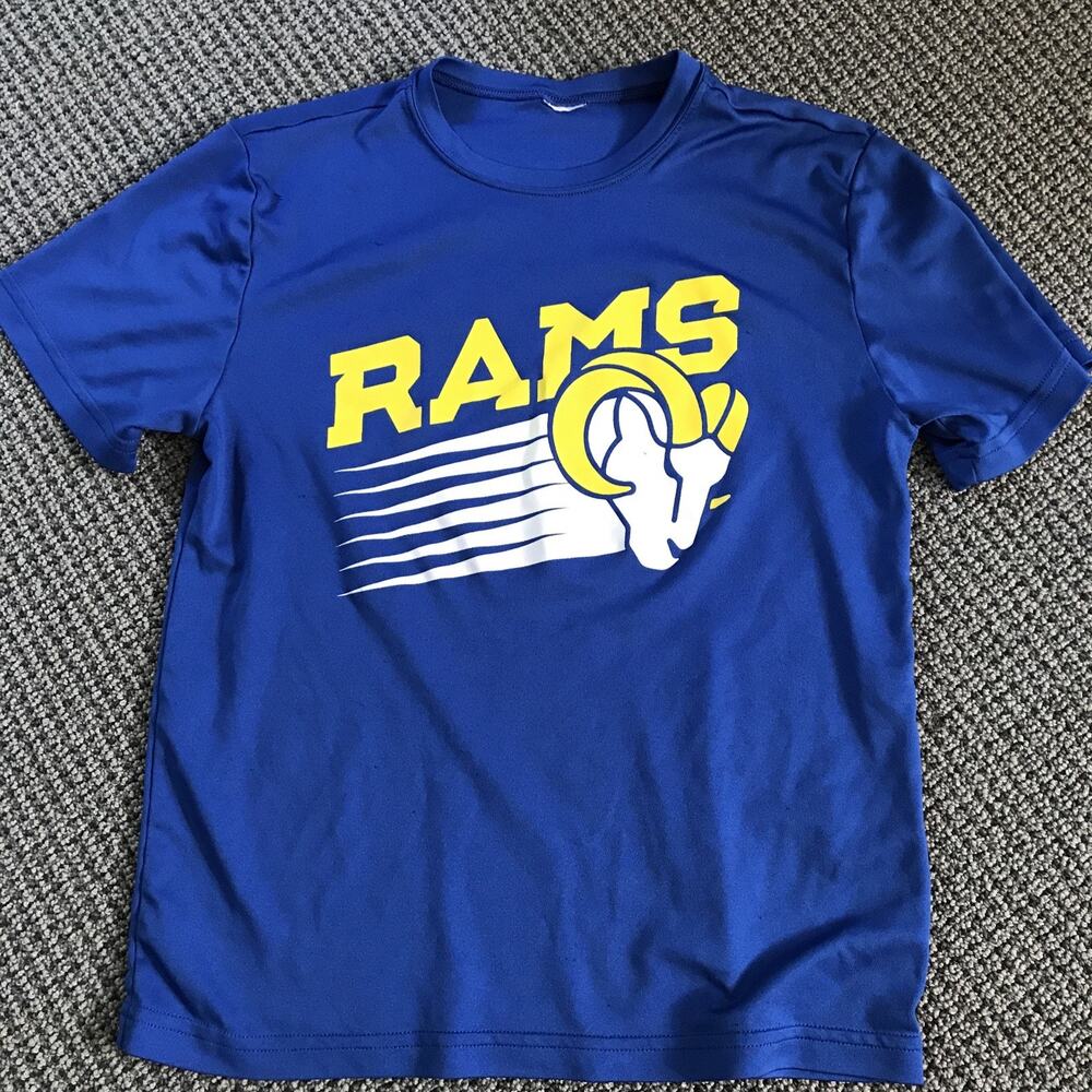 Los‎ Angeles Rams Youth #10 Jeff Garcia Blue Tee Shirt
